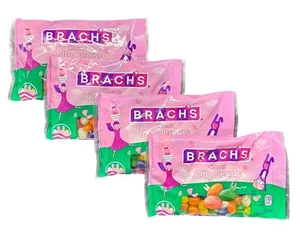 Brach's Classic Jellybean Candy Jelly Bird Eggs 9oz Bags LOT OF 4 - Picture 1 of 4