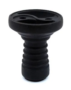 SALE! Black Hookah Shisha Narguile Rubber BOWL for Pipe Smoking + GROMMET NEW