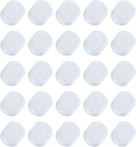 200Pcs Clear Earring Cushions Clear Earring Pads Soft Earring Clip Pads Plastic - Picture 1 of 6