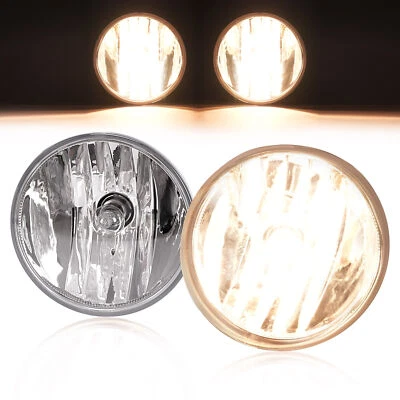 Clear Fog Light Replacement w/Bulbs For Chevy Silverado / GMC Yukon Canyon 07-22 — 第 1/4 张图片