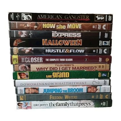 Movie DVD 12 Lot Halloween American Gangster The Express The Grand Sealed New Foto 1 de 4