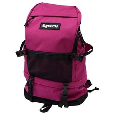 supreme pink backpack