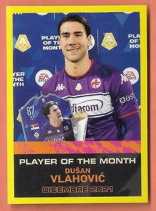 PANINI CALCIATORi 2021-2022 N.PM4 Vlahovic Fiorentina Awards Player of the month - Imagen 1 de 1