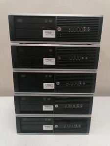 5pcs bundle of HP Compaq 6200 Pro SFF i3-2120 RAM 8GB HD Graphics 2000 no HDD - Picture 1 of 10