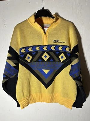 Suéter Obermeyer Para Hombres GRANDE Cuña Mezcla de Lana Azteca Miller Genuino Borrador De Colección A9 Foto 1 de 4