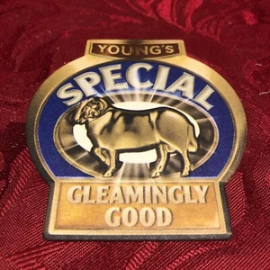 BREWERIANA - YOUNG'S BREWERY - SPECIAL PREMIUM ALE - GLEAMINGLY GOOD - MAT - T87 - Picture 1 of 2