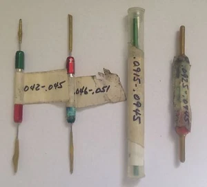 TÚ ELIGES: (1) GO NOGO PLUG PIN GAUGE .042/.046/.0915/.0925/.093/.095/.103/.104 - Imagen 1 de 10