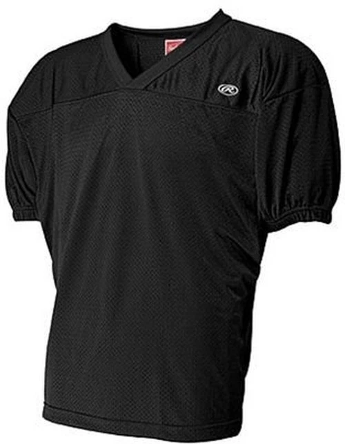 Nueva camiseta de fútbol Rawlings Yfj55Fe para niños camiseta negra pequeña Foto 1 de 1