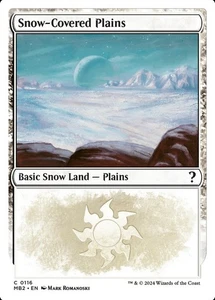 1x - Snow-Covered PLAINS - #116 - Mystery Booster 2 - NM MTG - Picture 1 of 1