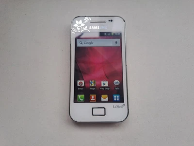 Samsung Galaxy Ace LaFleur GT-S5830i - White (Network Unlocked) Smart Phone - Image 1 of 2