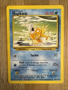 Magikarp 50/130 Base Set 2 Uncommon Pokemon TCG Vintage DMG - Picture 1 of 4
