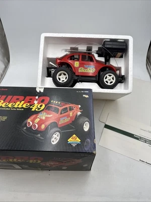 Vtg Radio Shack Turbo Beetle 49 Radio-Controlled Car with Original Box Excellent - Image 1 of 4