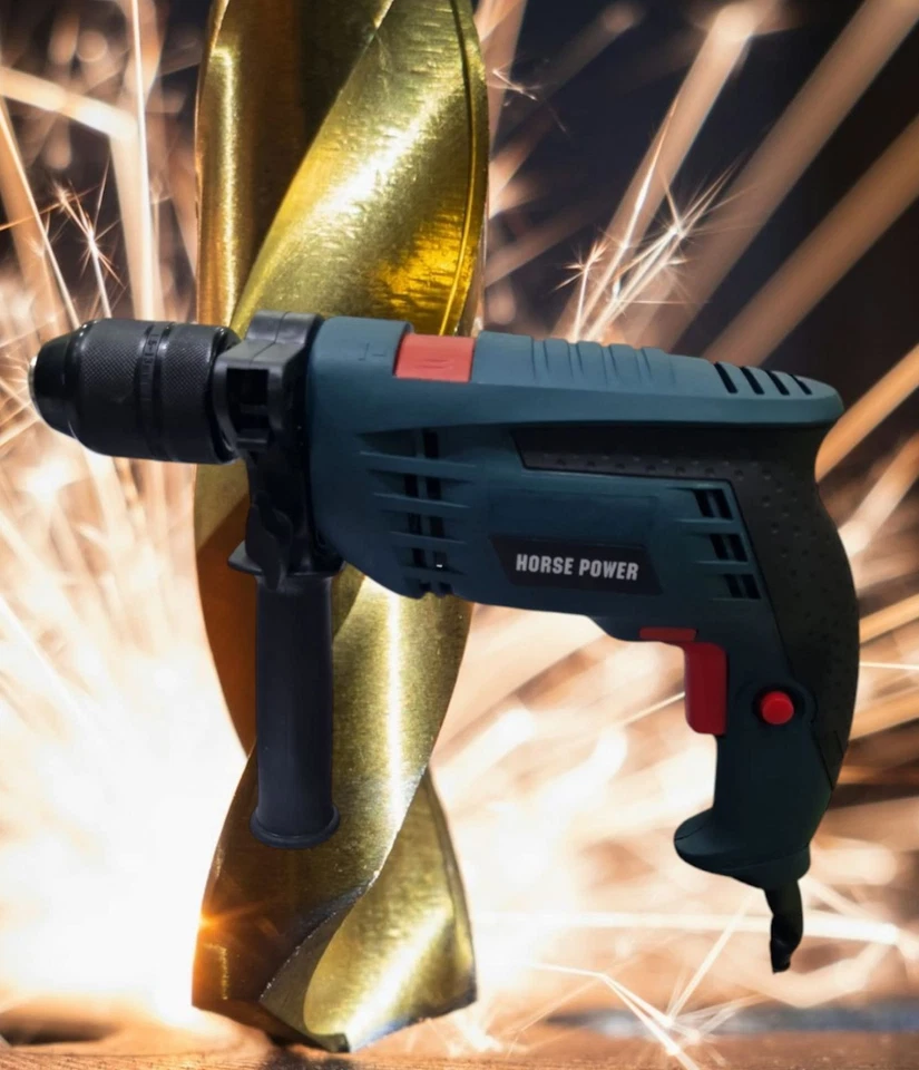 Trapano Avvitatore a percussione elettrico 1050W 2700RPM mandrino 13mm PID0019 - Immagine 1 di 4