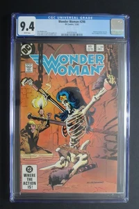 Wonder Woman #298 Scheletro BONDAGE GGA FRANK MILLER copertina 1982 Cacciatrice CGC 9.4 - Foto 1 di 2