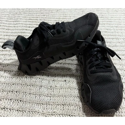 Reebok Zig Dynamica STR Running Shoes Sneakers Womens Sz 8.5 EU 39 28Y001 Black - Image 1 of 4