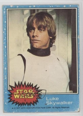 1977 Topps Star Wars Luke Skywalker #1 7xr - Imagem 1 de 3