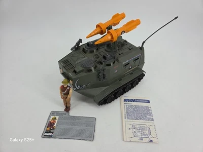 1988 GI Joe WARTHOG танк SGT Slaughter фигурка винтажный ARAH автомобиля 99% полный - Изображение 1 из 4
