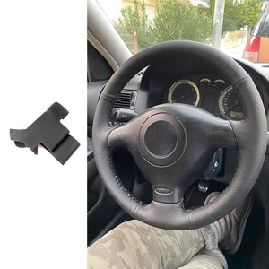 Red Line Steering Wheel Cover For VW Golf 4 1997 98 1999 2000 2001 2002 2003 04 - Picture 1 of 10