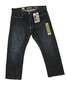 Levi Strauss Signature Herren Jeans Blau Straight Denim S51 Flex Größe 40x30 - Bild 1 von 7