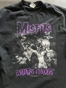 Vintage 2002 Misfits Wolf’s Blood T Shirt XL Rare - Picture 1 of 9