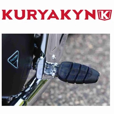 Kuryakyn Front Splined Footpeg Adapters for 2015 Triumph Rocket III Roadster jy — 第 1/4 张图片