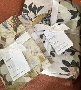 NEW Pottery Barn NOLA SONGBIRD Duvet Cover Full Queen $ 2 Standard shams - Picture 1 of 3