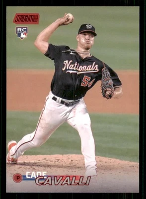 2023 Stadium Club Red Foil #111 Cade Cavalli - Image 1 of 2