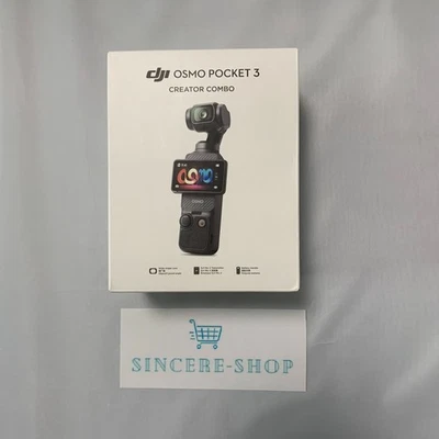 Display model DJI Osmo Pocket 3 Creator Combo Camera 120fps 1 Inch CMOS Gimbal - Image 1 of 4