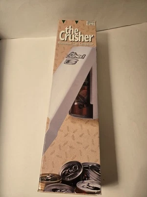 NUEVO Compactador de latas de aluminio The Crusher de colección reciclar montaje en pared Foto 1 de 4