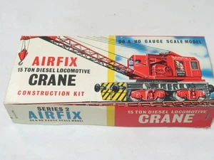 RARO KIT FERROVIARIO MODELO AIRFIX OO & HO 15 toneladas locomotora diésel grúa tipo 2 1961 - Imagen 1 de 4