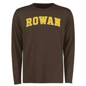 Men's Brown Rowan Profs Everyday Long Sleeve T-Shirt - Picture 1 of 2