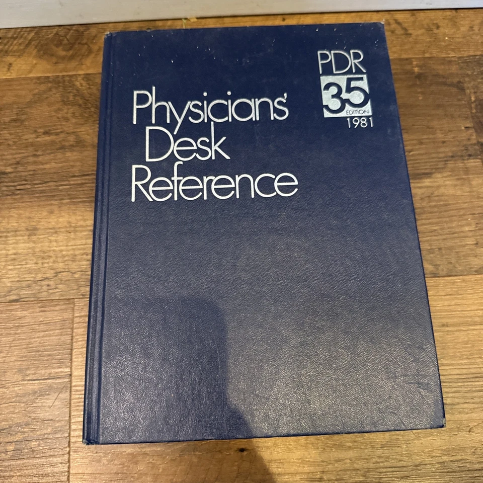 Physicians' Desk Reference PDR 35th Edition 1981 - Image 1 of 2