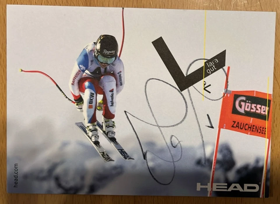 ORIGINAL Autogramm von Lara Gut (Ski alpin) - Bild 1 von 1