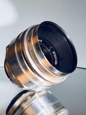 Helios  44 #0001428. “Long Nose” 5.8cm f/2.0 Red P M39 Early Batch. - Imagen 1 de 4