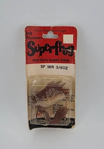 Vintage Bill Plumber's Super Frog Angelköder - Bild 1 von 1