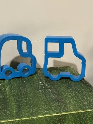 Pottery Barn Kids Cars, Trains And Airplanes Sandwich Cutters, New In Box - Image 1 of 4