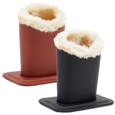 2 Pack Eyeglasses Holder Stand, Plush Lined Bedside Glasses Case for Nightstand - Image 1 of 4