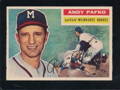 1956 Topps Andy Pafko #312 - Bravos - En muy buen estado+ - M2222 Foto 1 de 3