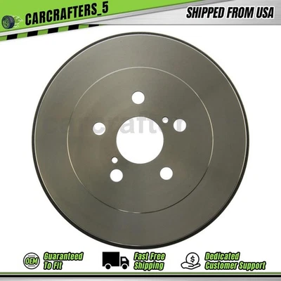 Tambor de freno trasero para Pontiac Vibe 2003-2008 1,8 L, 2003-2008 Toyota Matrix 1,8 L Foto 1 de 4