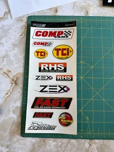 COMP Secal Sheet SET Sticker / Decal RACING ORIGINAL OLD STOCK - Picture 1 of 4