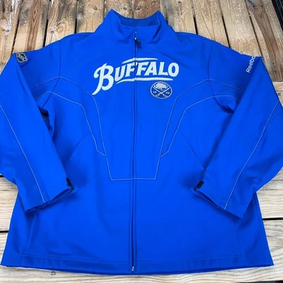 Chaqueta Reebok NHL Buffalo Sabres Resistente a la Intemperie Center Ice Collection Hombre’s L Foto 1 de 4