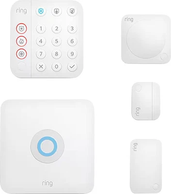 Ring - Kit de Segurança de Alarme 5 Peças (2ª Geração) - Branco - Imagem 1 de 4