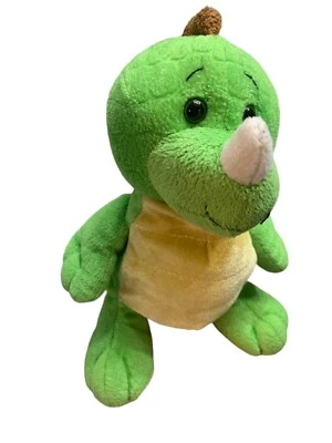 Ganz Webkins Dinosaur Key Lime Dino Plush Green 9" tall Retired NO CODE Cute - Image 1 of 4