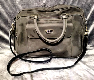 Bolsa para portátil de vinilo negra de 14" Foto 1 de 4