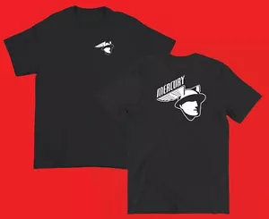 Large MERCURY Short Sleeve Tee shirt t-shirt BLACK Flathead Ford Hot Rod - Picture 1 of 1