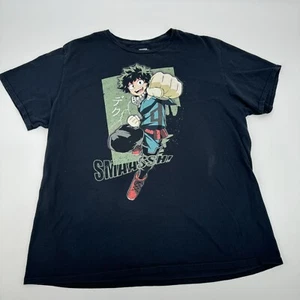 Camiseta My Hero Academia Midoriya Deku Smaassh Auténtica Anime #25989 - Imagen 1 de 10