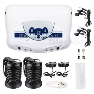  New Dual Ionic Foot Detox Machine Foot Bath Chi SPA Array Health Care US - Picture 1 of 9