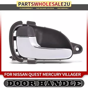 Front Left Brown Interior Door Handle for Nissan Quest Mercury Villager 99-02 - Picture 1 of 8