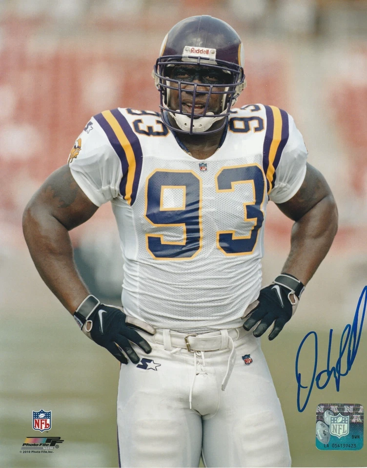 John Randle Minnesota Vikings acción firmado 8x10 Foto 1 de 1