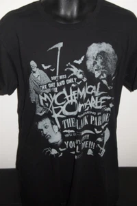 NWOT MY CHEMICAL ROMANCE ROCK THE BLACK PARADE CONCERT GRAPCHIC LOGO TSHIRT XL - Picture 1 of 3
